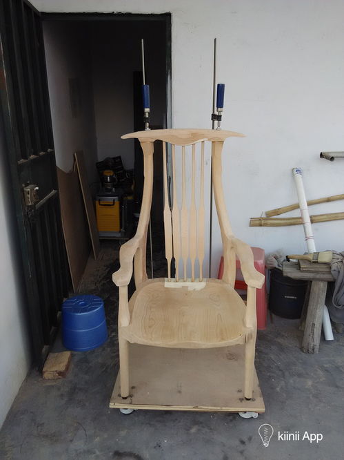 打印 duang 的一下 淑女诞生了 手工实木椅详细制作教程